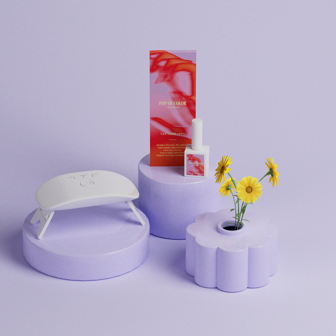 Pop of Color Amsterdam, gel nail wraps, manicures